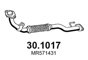 ASSO Izplūdes caurule 30.1017