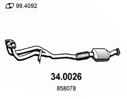 ASSO Катализатор 34.0026