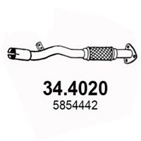 ASSO Труба выхлопного газа 34.4020