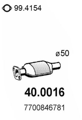 ASSO Katalizators 40.0016