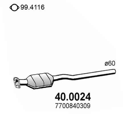 ASSO Катализатор 40.0024