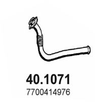 ASSO Труба выхлопного газа 40.1071