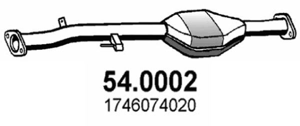 ASSO Katalizators 54.0002