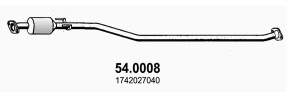 ASSO Катализатор 54.0008