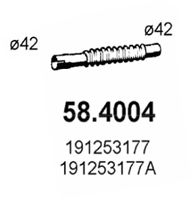 ASSO Izplūdes caurule 58.4004