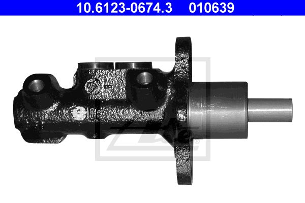 ATE Galvenais bremžu cilindrs 10.6123-0674.3