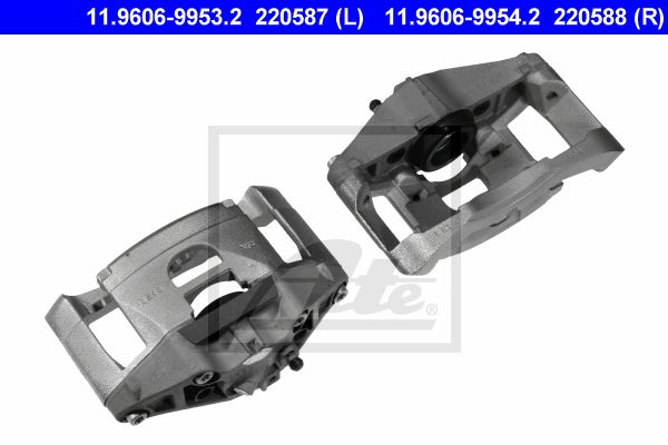 ATE Bremžu suports 11.9606-9954.2