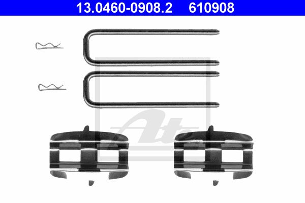 ATE Piederumu komplekts, Disku bremžu uzlikas 13.0460-0908.2