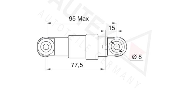 AUTEX Demferis, Ķīļrievu siksna 631178