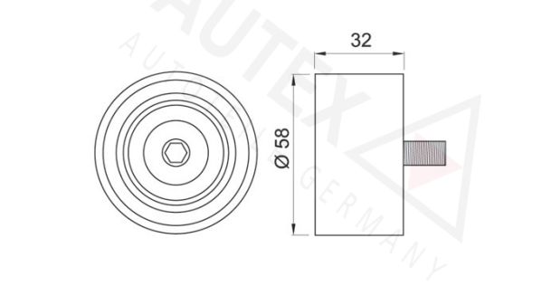 AUTEX Parazīt-/Vadrullītis, Zobsiksna 651545