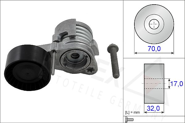 AUTEX Siksnas spriegotājs, Ķīļsiksna 654814