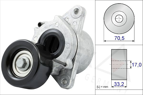 AUTEX Siksnas spriegotājs, Ķīļsiksna 654845