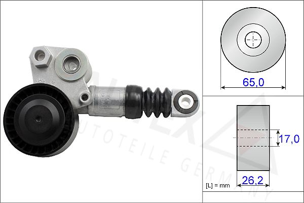 AUTEX Siksnas spriegotājs, Ķīļsiksna 654846