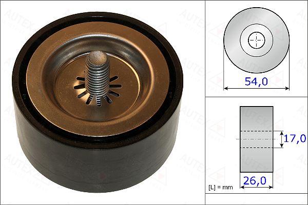 AUTEX Parazīt-/Vadrullītis, Ķīļrievu siksna 654879