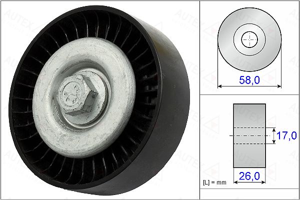 AUTEX Parazīt-/Vadrullītis, Ķīļrievu siksna 654936