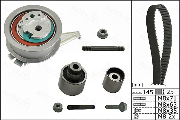 AUTEX Zobsiksnas komplekts 702845