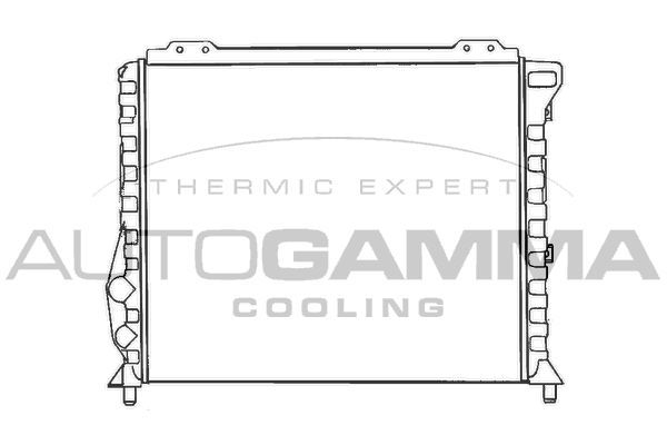 AUTOGAMMA Radiators, Motora dzesēšanas sistēma 100007