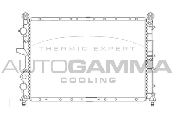 AUTOGAMMA Radiators, Motora dzesēšanas sistēma 100018