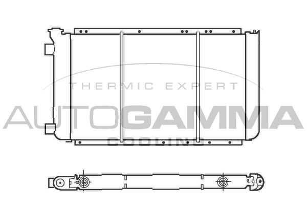 AUTOGAMMA Radiators, Motora dzesēšanas sistēma 100033