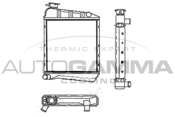 AUTOGAMMA Radiators, Motora dzesēšanas sistēma 100075