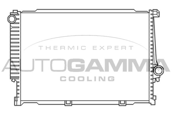 AUTOGAMMA Radiators, Motora dzesēšanas sistēma 100132