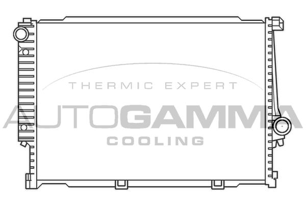 AUTOGAMMA Radiators, Motora dzesēšanas sistēma 100133