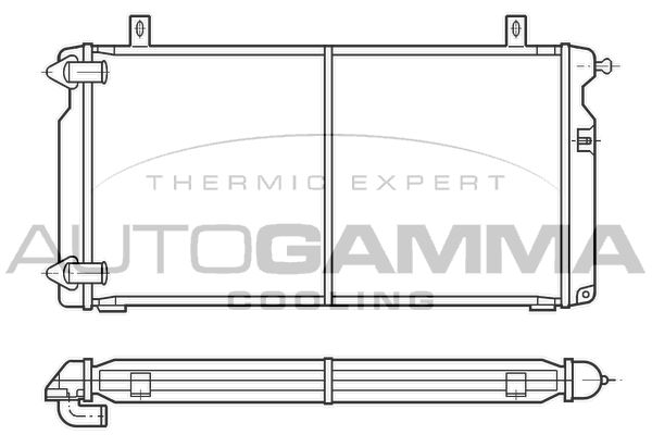 AUTOGAMMA Radiators, Motora dzesēšanas sistēma 100183