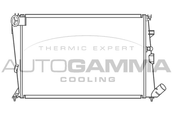 AUTOGAMMA Radiators, Motora dzesēšanas sistēma 100202