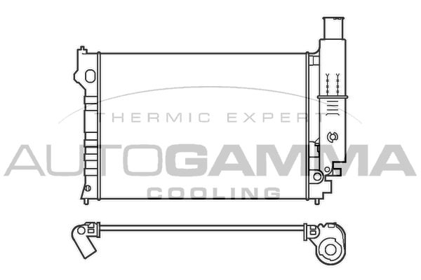 AUTOGAMMA Radiators, Motora dzesēšanas sistēma 100215