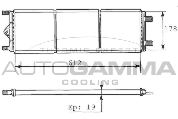 AUTOGAMMA Radiators, Motora dzesēšanas sistēma 100223