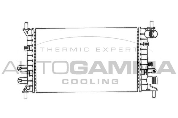 AUTOGAMMA Radiators, Motora dzesēšanas sistēma 100345