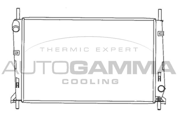 AUTOGAMMA Radiators, Motora dzesēšanas sistēma 100370