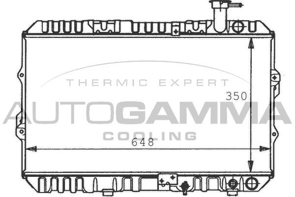 AUTOGAMMA Radiators, Motora dzesēšanas sistēma 100418