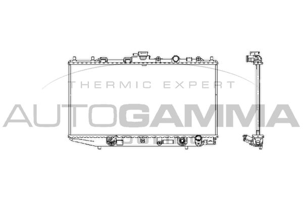 AUTOGAMMA Radiators, Motora dzesēšanas sistēma 100420