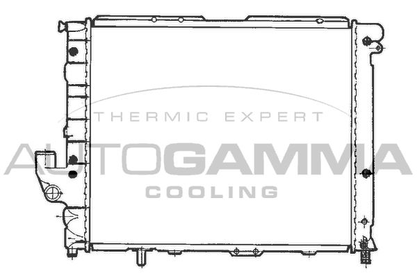 AUTOGAMMA Radiators, Motora dzesēšanas sistēma 100467