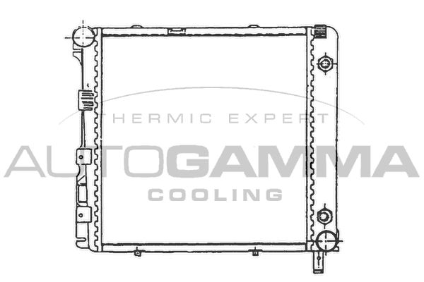 AUTOGAMMA Radiators, Motora dzesēšanas sistēma 100548