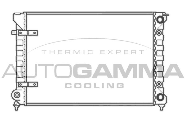 AUTOGAMMA Radiators, Motora dzesēšanas sistēma 101052