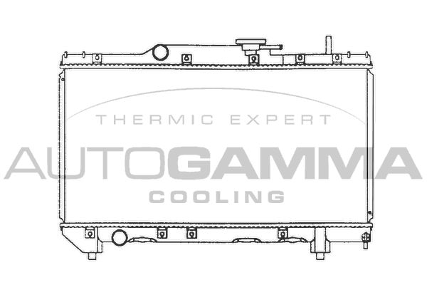 AUTOGAMMA Radiators, Motora dzesēšanas sistēma 101268