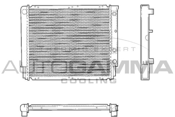 AUTOGAMMA Radiators, Motora dzesēšanas sistēma 101288