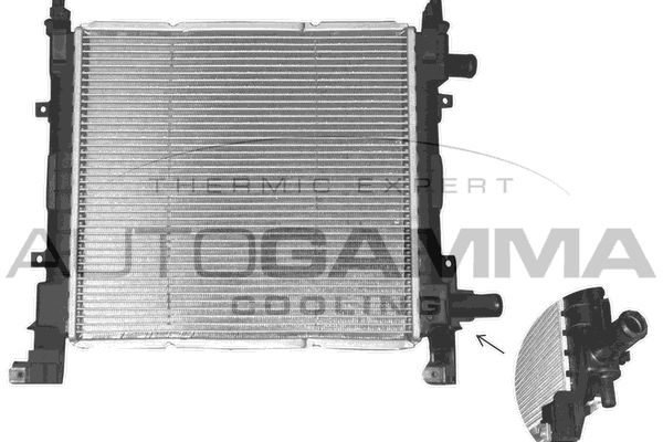 AUTOGAMMA Radiators, Motora dzesēšanas sistēma 101332
