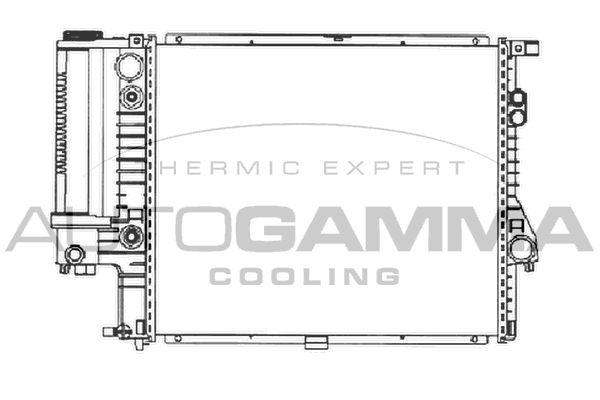 AUTOGAMMA Radiators, Motora dzesēšanas sistēma 101360