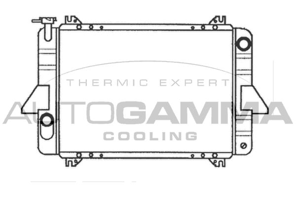 AUTOGAMMA Radiators, Motora dzesēšanas sistēma 101383