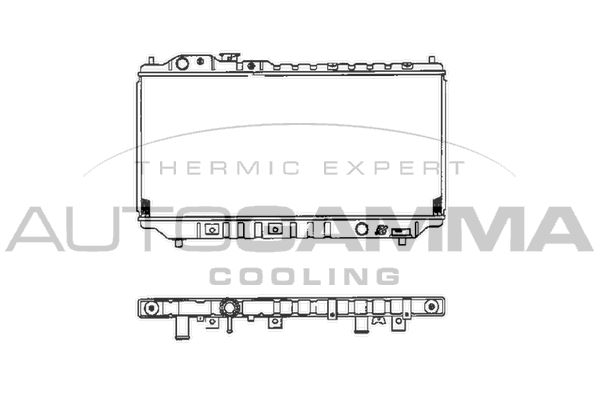 AUTOGAMMA Radiators, Motora dzesēšanas sistēma 101450