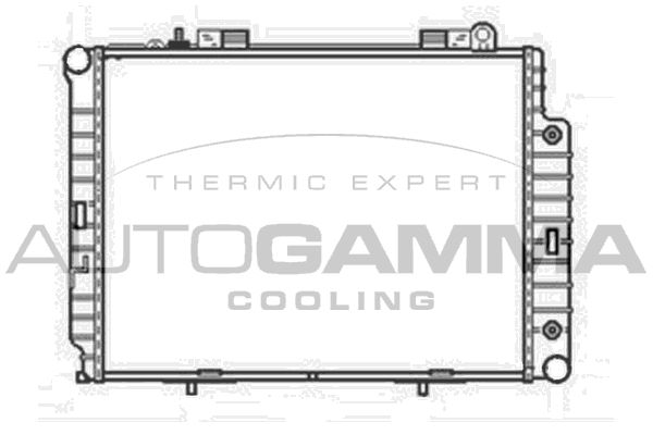 AUTOGAMMA Radiators, Motora dzesēšanas sistēma 102151