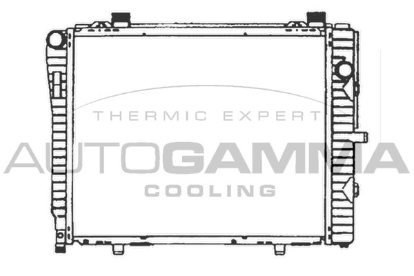 AUTOGAMMA Radiators, Motora dzesēšanas sistēma 102166