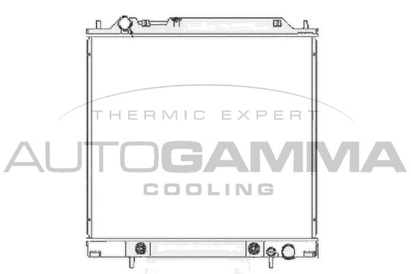 AUTOGAMMA Radiators, Motora dzesēšanas sistēma 102179