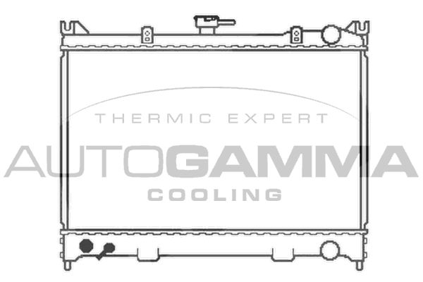 AUTOGAMMA Radiators, Motora dzesēšanas sistēma 102188