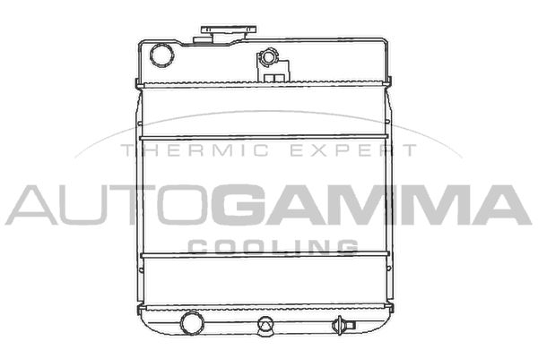 AUTOGAMMA Radiators, Motora dzesēšanas sistēma 102268