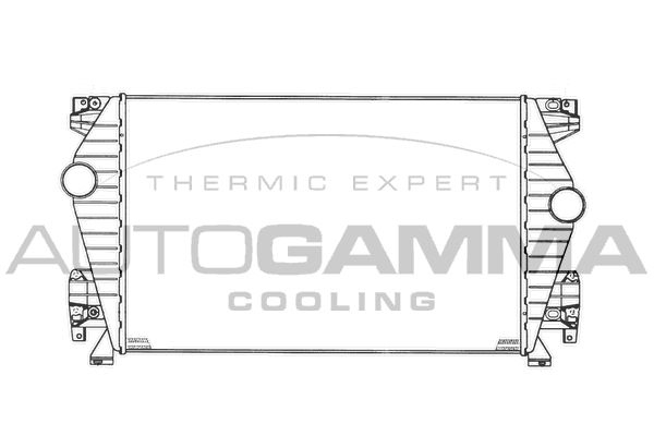AUTOGAMMA Интеркулер 102394