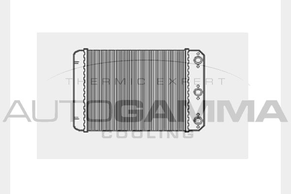 AUTOGAMMA Теплообменник, отопление салона 102455